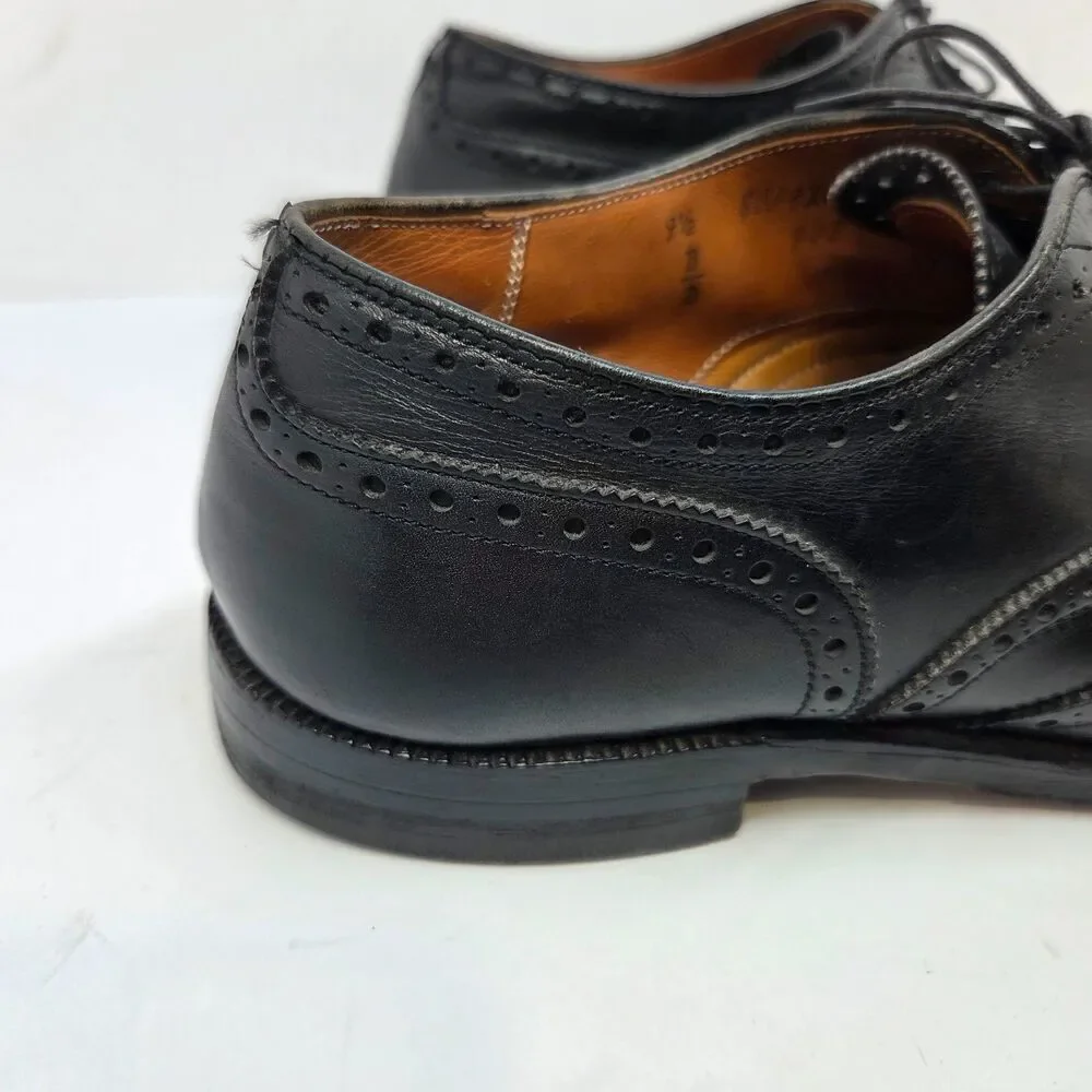Alden 903 Hampton Mens Black Leather Wingtip Oxfords Size US 9.5 B/D